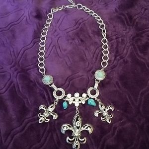 Fleur di lis necklace